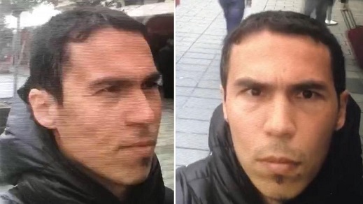 ضرب و شتم شدید عامل حمله استانبول پس از دستگیری