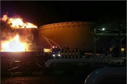 تشریح جزئیات عملیات مهار آتش در مخزن نفت جنوب تهران