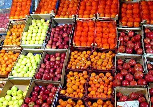 افزایش ۲۵ درصدی ذخیره میوه شب عید در استان تهران