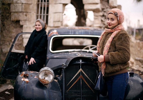 ورود آرام شادی به قلعه تاریخی حلب