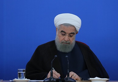 پیام تسلیت روحانی به مناسبت سانحه سقوط هواپیمای تهران – یاسوج