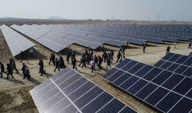 نیروگاه ۱۰ مگاواتی خورشیدی جزیره قشم افتتاح شد