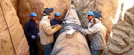 پیشرفت 80 درصدی خط انتقال پساب به پالایشگاه نفت تهران