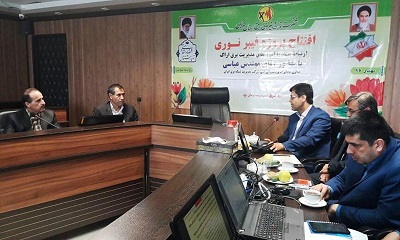 افتتاح پروژه فیبر نوری توزیع برق استان مرکزی