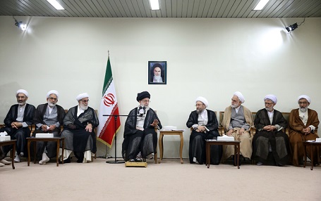 دیدار رئیس و مسئولان دستگاه قضائی با رهبر انقلاب اسلامی