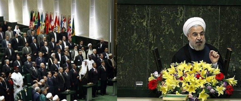 مراسم تحلیف دوازدهمین رییس جمهوری اسلامی ایران