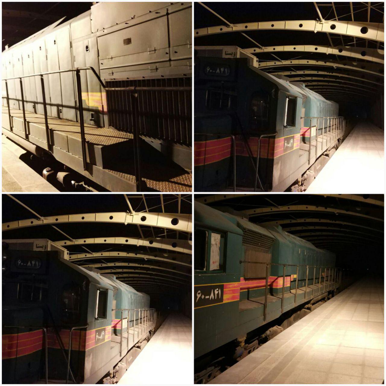 نخستین قطار به ایستگاه کرمانشاه رسید