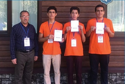 دیپلم افتخار آکادمی ریاضی روسیه به دانش آموزان بروجنی