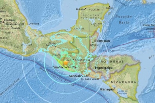 زمین لرزه 8 ریشتری در مکزیک