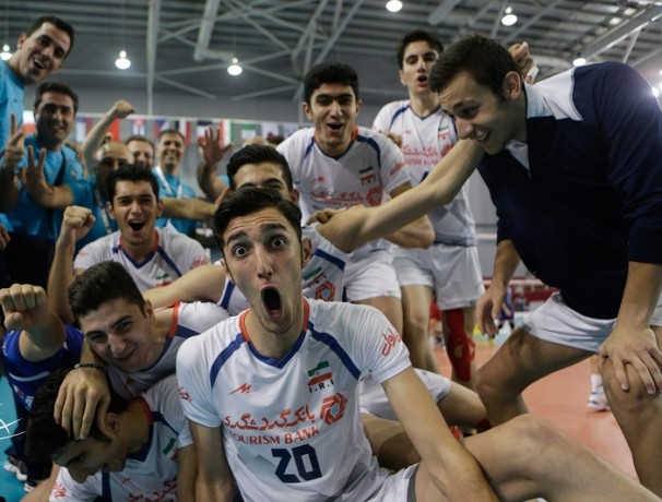 مصاف والیبال نوجوانان ایران با روسیه در فینال