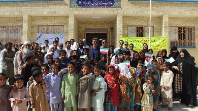 افتتاح 4 مدرسه پویش «ایران من» در سیستان و بلوچستان