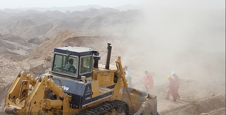 عملیات راهسازی و محوطه‎سازی چاه‎های انحرافی در رگ‎سفید اجرا شد