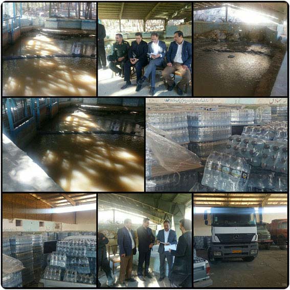 توزيع 40 هزار بطری آب بين شهروندان هرسیني