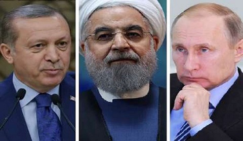 نشست سه‌جانبه سران ایران، روسیه و ترکیه در سوچی برگزار می شود