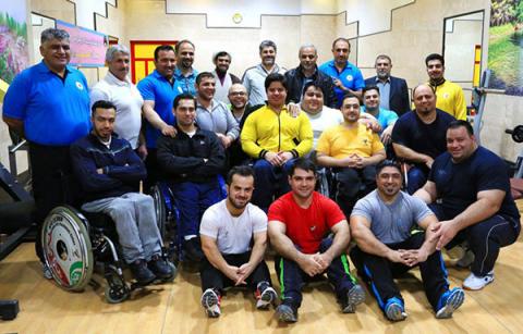 تیم ملی وزنه برداری جانبازان و معلولین ایران در بخش مردان قهرمان جهان شد