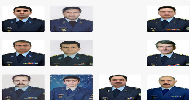 13نفر از کارکنان نیروی هوایی در حادثه هواپیمای 707 به شهادت رسیدند