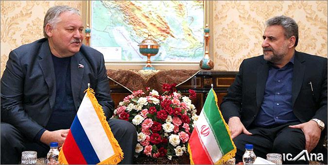 توسعه همه جانبه روابط ایران و روسیه