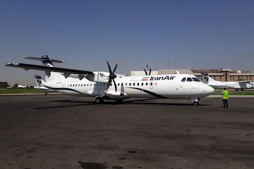 الحاق ۵ فروند هواپیمای ATR جدید به ناوگان هوایی ایران