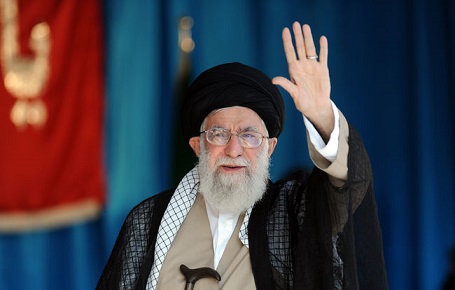 رهبر انقلاب اسلامی در اجتماع عظیم بسیجیان حضور یافتند