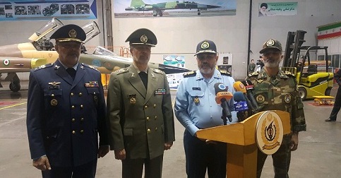 افتتاح خط تولید انبوه اولین جت جنگنده تمام ایرانی کوثر