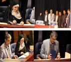 امضای تفاهم نامه بین مرکز ملی فرش ایران و صندوقکارآفرینی امید