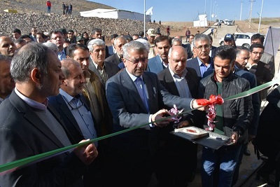 1100 هکتار شبکه آبیاری سد قیقاج در آذربایجان غربی به ‌بهره‌برداری رسید