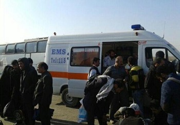 انتقال ۱۱۸ زائر مصدوم از عراق به مراکز درمانی در مناطق مرزی