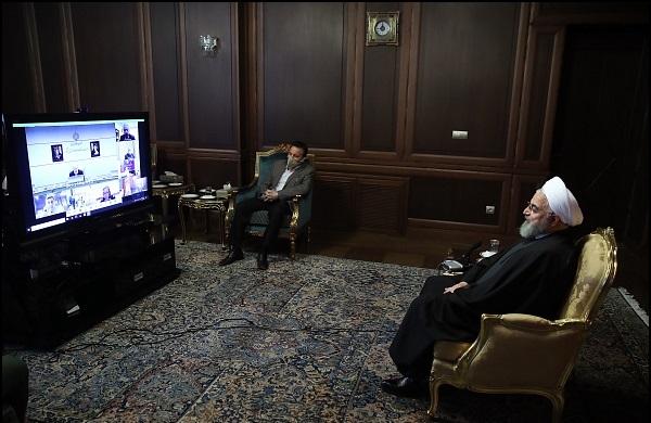 جلسه ستاد ملی مقابله با کرونا به صورت ویدئو کنفرانس برگزار شد