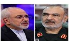 ظريف انتصاب سردار سلامی به فرماندهی کل سپاه را تبريك گفت