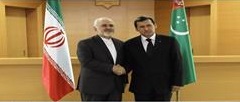 وزیران امور خارجه ایران و ترکمنستان در عشق آباد دیدار كردند