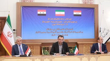 امضای سند همکاری حمل و نقلی میان ایران، عراق و سوریه