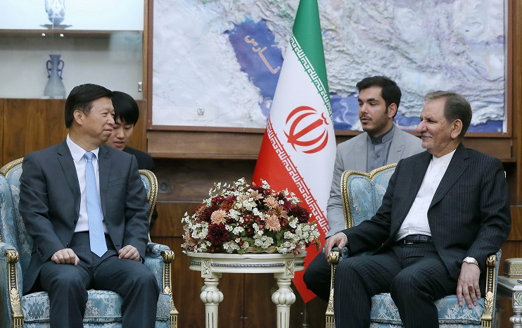 جهانگیری: اراده جدی تهران توسعه روابط همه جانبه با پکن است