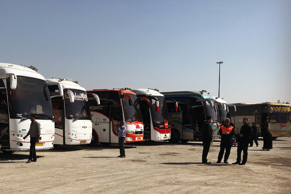 جابه‌جایی زائران اربعین حسینی با بیش از ۴ هزار اتوبوس