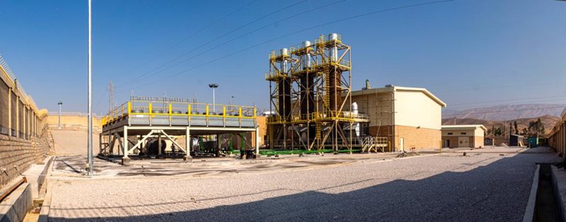 اولین نیروگاه مقیاس کوچک برق منطقه‌ای خوزستان وارد مدار شد