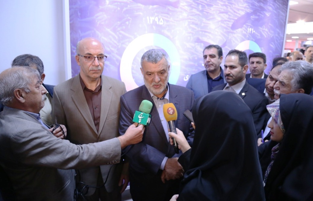 حجتی: رشد ۴۰ برابری تولید آبزیان در ایران