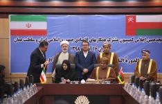 امضای ۳ تفاهم‌نامه همکاری میان ایران و عمان