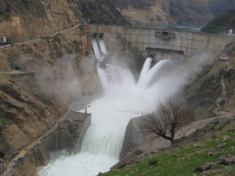 کنترل جریان‌های ورودی آب توسط سدهای خوزستان