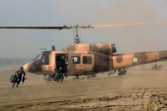 اجرای عملیات متحرک هوایی توسط نیروهای مخصوص تیپ ۲۲۳