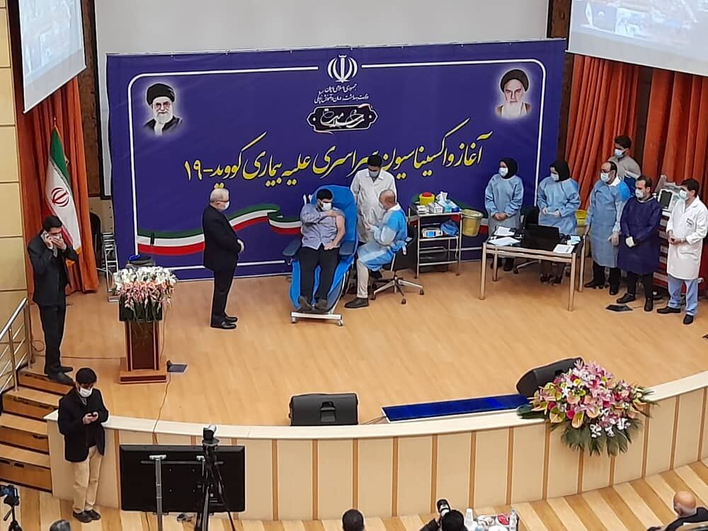 آغاز واکسیناسیون کرونا در ایران