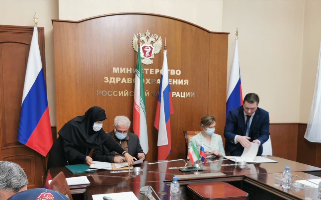 ایران و روسیه در زمینه بهداشت و درمان تفاهم‌نامه همکاری امضا کردند