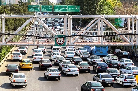 افزایش 70 درصدی ترافیک تهران نسبت به روزهای عادی