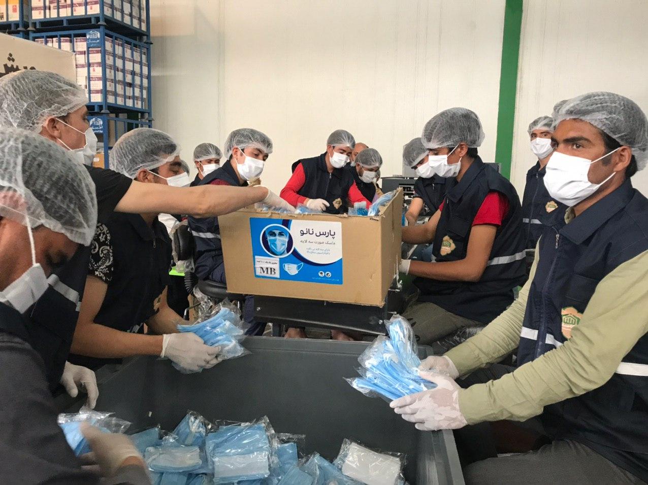 ارسال یک میلیون بسته بهداشتی به ۸ استان کرونایی
