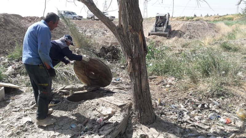 انسداد 272 حلقه چاه غیرمجاز آب در تهران