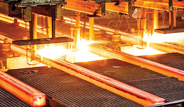 افزایش 10 درصدی تولید شمش فولاد در نیمه اول سال 99