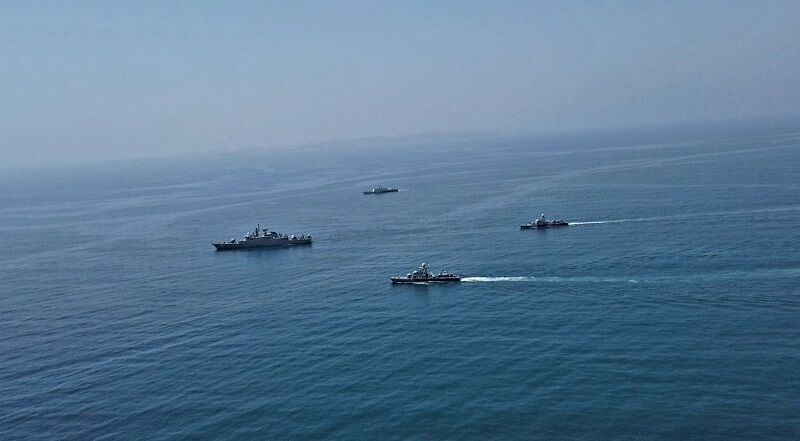 تمرین مرکب دریایی نیروی دریایی ارتش ایران و پاکستان پایان یافت