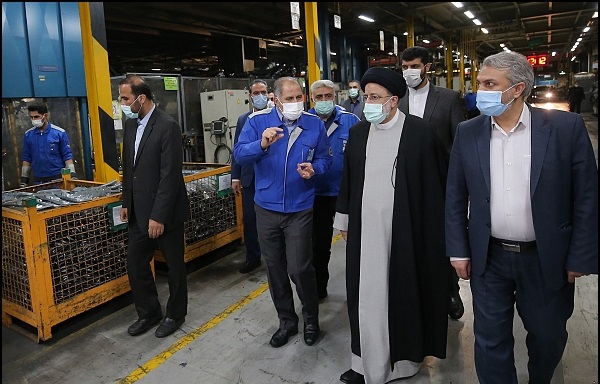 بازدید رزده رییس‌جمهور از ایران خودرو