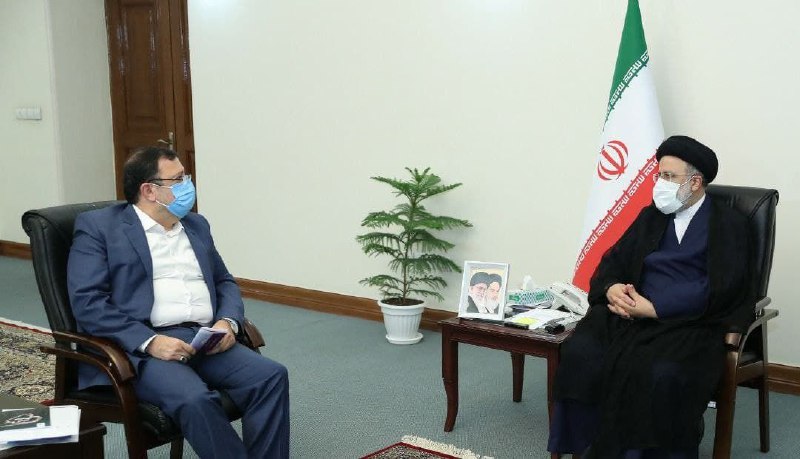 دیدار دبیر شورای عالی فضای مجازی با رئیسی