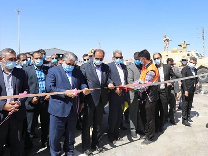 جاده بین‌المللی گمرک دوغارون به اسلام قلعه افتتاح شد