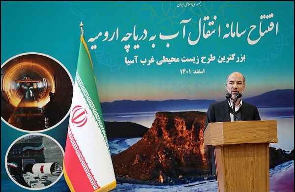 محرابیان: افتتاح سامانه انتقال آب سرآغازی برای احیای دریاچه ارومیه است