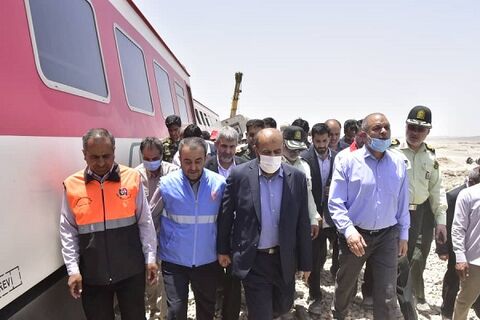 تیجه بررسی‌ها درباره علت سانحه قطار مشهد به یزد به زودی اعلام می شود